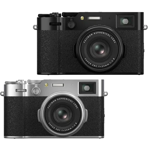 מצלמה Fujifilm X100VI יבואן רשמי זמין במלאי צבע כסף מצלמה לצילום מקצועי