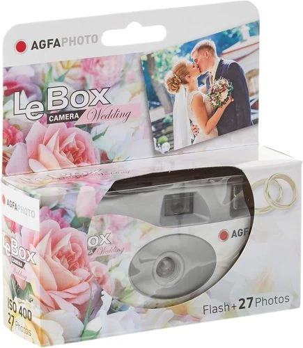 מצלמה חד פעמית אגפא WEDDING לחתונה 27 תמונות.