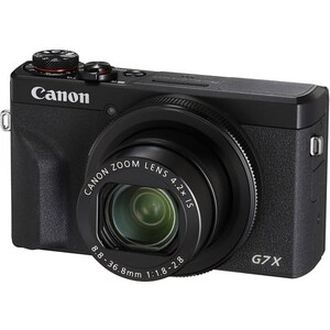 מצלמה קנון Canon PowerShot G7 X Mark III יבואן רשמי קנון ישראל 3 שנים אחריות כולל תיק כרטיס 64 גיגה קורא מתאם לאייפון