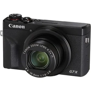 מצלמה קנון Canon PowerShot G7 X Mark III יבואן רשמי קנון ישראל 3 שנים אחריות כולל תיק כרטיס 64 גיגה קורא מתאם לאייפון