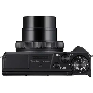 מצלמה קנון Canon PowerShot G7 X Mark III יבואן רשמי קנון ישראל 3 שנים אחריות כולל תיק כרטיס 64 גיגה קורא מתאם לאייפון