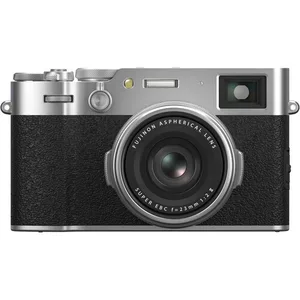 מצלמה Fujifilm X100VI יבואן רשמי זמין במלאי צבע כסף מצלמה לצילום מקצועי