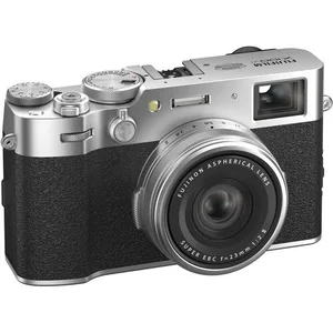 מצלמה Fujifilm X100VI יבואן רשמי זמין במלאי צבע כסף מצלמה לצילום מקצועי