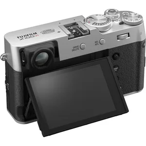 מצלמה Fujifilm X100VI יבואן רשמי זמין במלאי צבע כסף מצלמה לצילום מקצועי