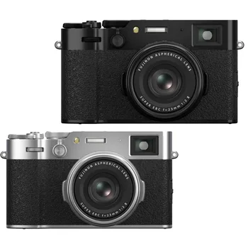 מצלמה Fujifilm X100VI יבואן רשמי זמין במלאי צבע כסף מצלמה לצילום מקצועי