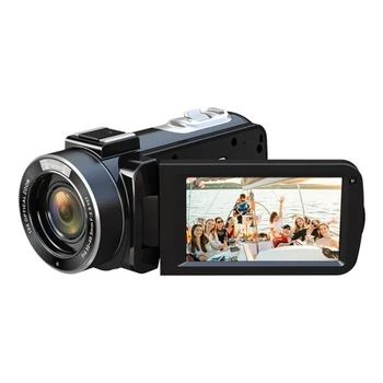 מצלמת וידאו ביתית 4K דגם OLYMPIA ES-OZ02 עם תפריטים בעברית