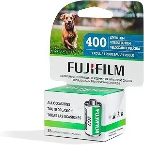 סרט צילום Fuji Color 400 35mm סרט צילום צבעוני אסא 400 פורמט 35 מ"מ 36 חשיפות.