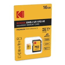 כרטיס זיכרון KODAK עם מתאם micro SD 16GB